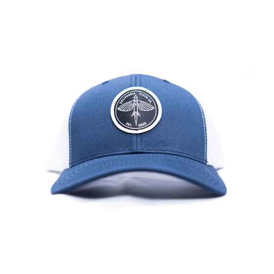Navy Blue Snapback Patch Hat